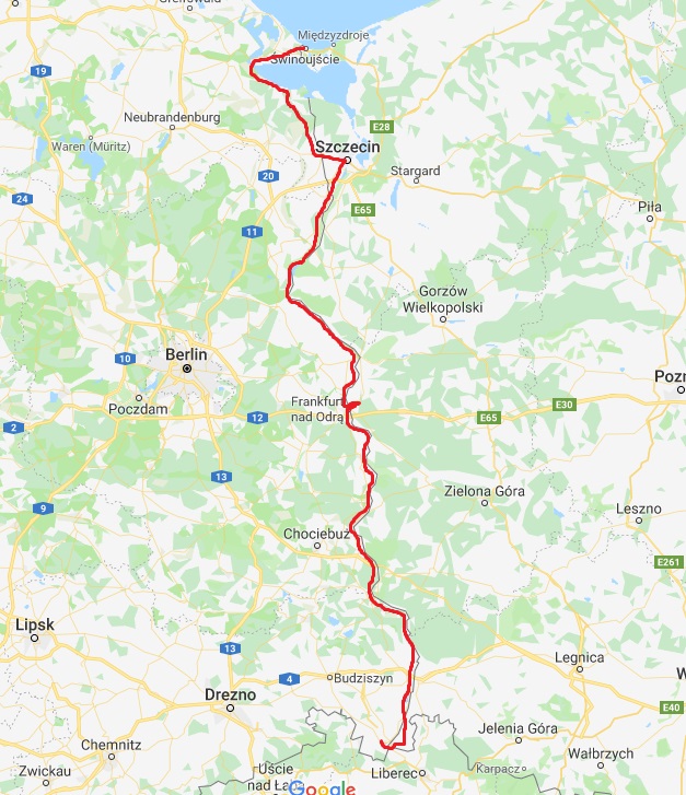 Zytawa Swinoujscie mapa